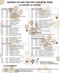 razpored cepljenj 2017